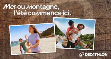 Mer ou montagne, l'été commence ici ! 