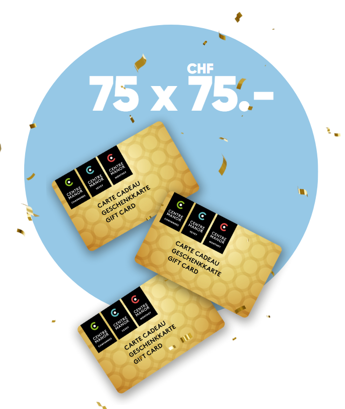 75cartes cadeaux centre manor vevey - le courrier