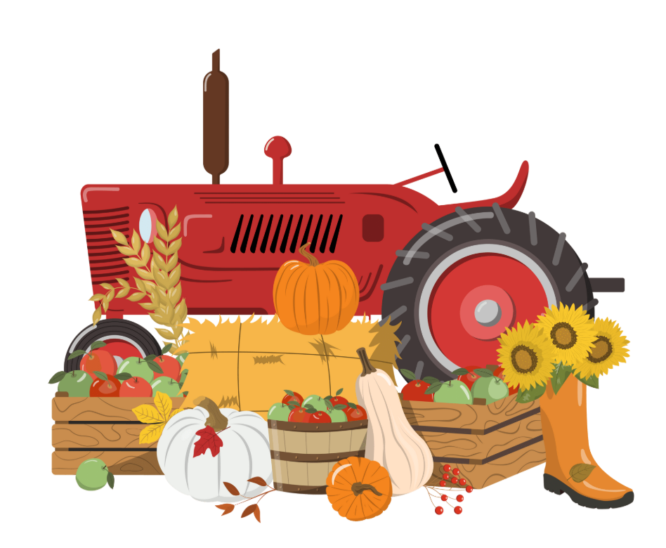 illustration tracteur automne centres manor illustration tracteur automne centres manor